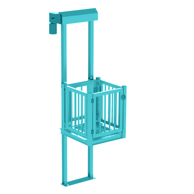 Shuttle in Turquoise Blue